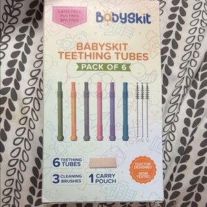 Multicolor Teething Tubes Pack